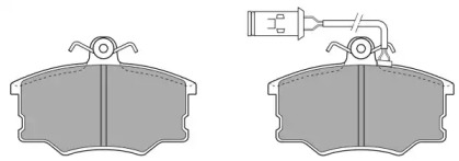 Комплект тормозных колодок FREMAX FBP-0581