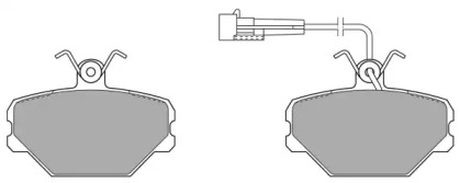 Комплект тормозных колодок FREMAX FBP-0596