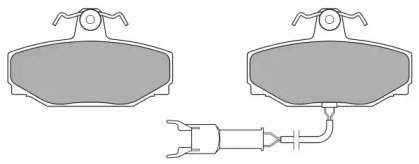 Комплект тормозных колодок FREMAX FBP-0750-01