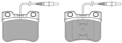 Комплект тормозных колодок FREMAX FBP-0764