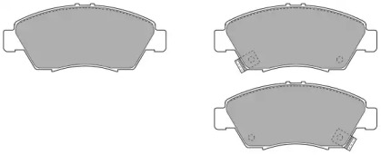 Комплект тормозных колодок FREMAX FBP-0827