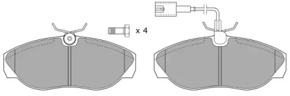 Комплект тормозных колодок FREMAX FBP-0915-01