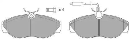 Комплект тормозных колодок FREMAX FBP-0915