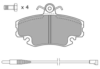 Комплект тормозных колодок FREMAX FBP-0920