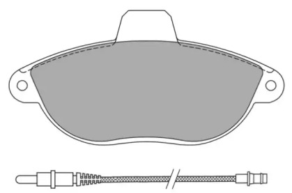 Комплект тормозных колодок FREMAX FBP-0933