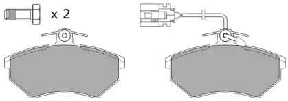 Комплект тормозных колодок FREMAX FBP-0953