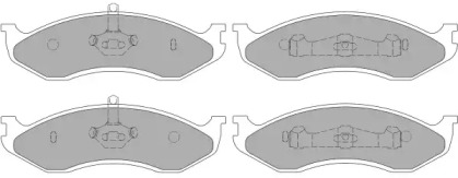 Комплект тормозных колодок FREMAX FBP-0986