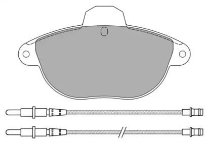 Комплект тормозных колодок FREMAX FBP-1055