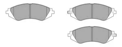 Комплект тормозных колодок FREMAX FBP-1602