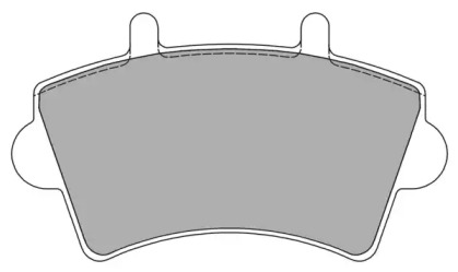 Комплект тормозных колодок FREMAX FBP-1224