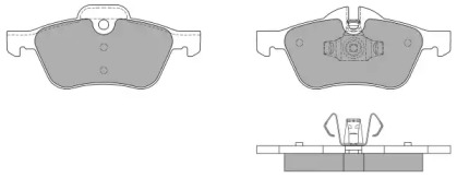 Комплект тормозных колодок FREMAX FBP-1248