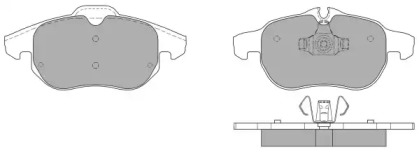 Комплект тормозных колодок FREMAX FBP-1265