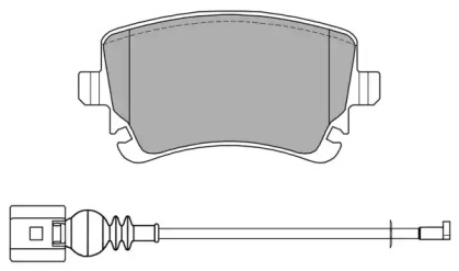 Комплект тормозных колодок FREMAX FBP-1368-01