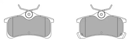 Комплект тормозных колодок FREMAX FBP-1377