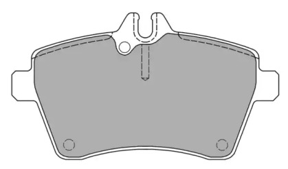 Комплект тормозных колодок FREMAX FBP-1400