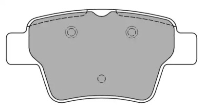 Комплект тормозных колодок FREMAX FBP-1404