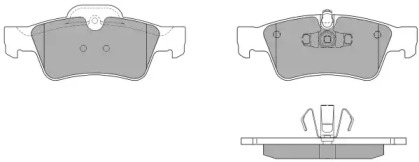Комплект тормозных колодок FREMAX FBP-1523