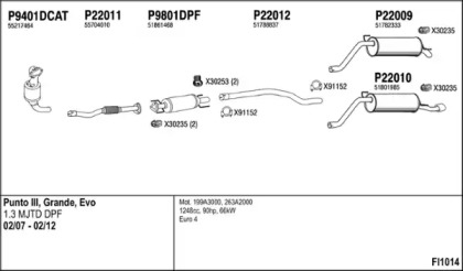 Глушитель FENNO FI1014