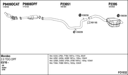 Глушитель FENNO FO1032