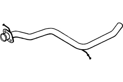 Труба выхлопного газа FENNO P1024