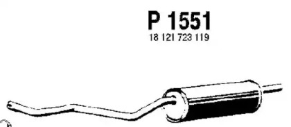 Амортизатор FENNO P1551