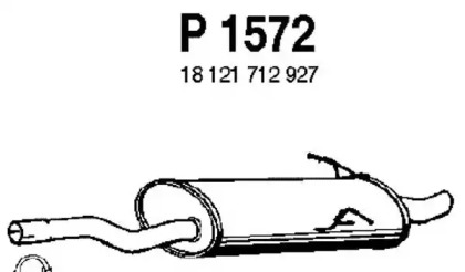 Амортизатор FENNO P1572