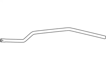 Труба выхлопного газа FENNO P17004