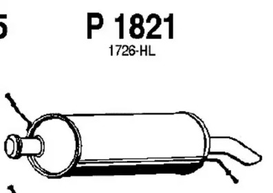 Амортизатор FENNO P1821