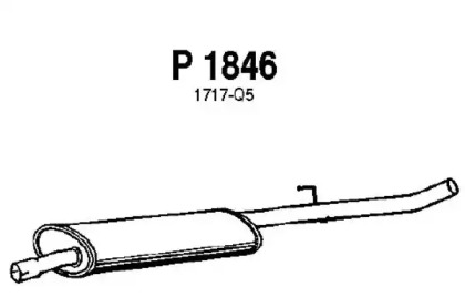 Амортизатор FENNO P1846