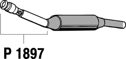 Трубка FENNO P1897