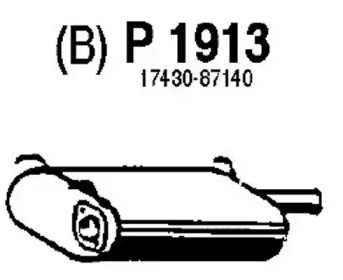 Амортизатор FENNO P1913