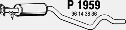 Амортизатор FENNO P1959