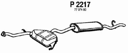 Амортизатор FENNO P2217