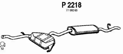 Амортизатор FENNO P2218