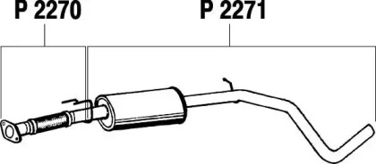 Амортизатор FENNO P2270