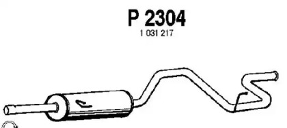 Амортизатор FENNO P2304