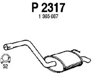 Амортизатор FENNO P2317