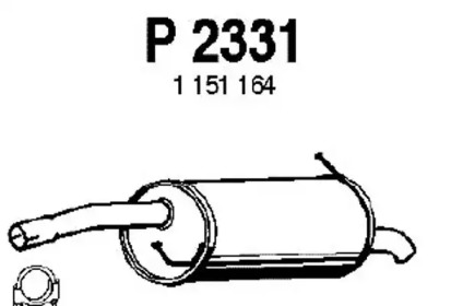 Амортизатор FENNO P2331