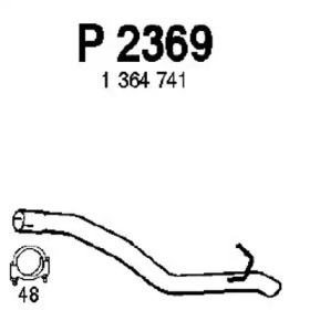 Трубка FENNO P2369