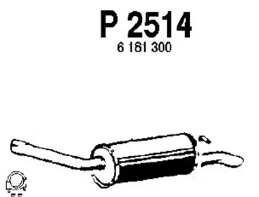 Амортизатор FENNO P2514