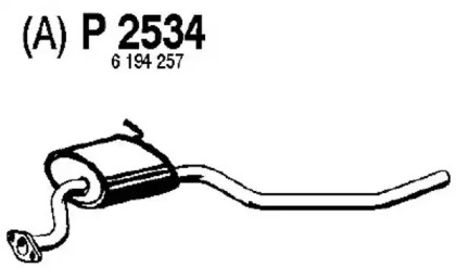 Амортизатор FENNO P2534