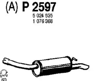 Амортизатор FENNO P2597