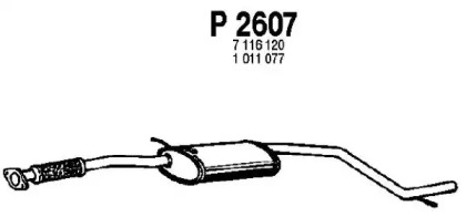 Амортизатор FENNO P2607