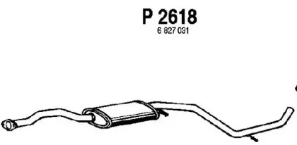 Амортизатор FENNO P2618