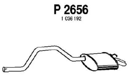 Амортизатор FENNO P2656