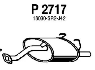 Амортизатор FENNO P2717