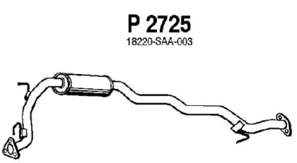 Амортизатор FENNO P2725