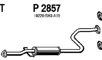 Амортизатор FENNO P2857