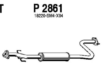 Амортизатор FENNO P2861