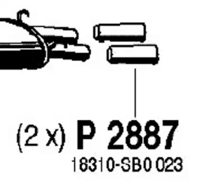 Трубка FENNO P2887